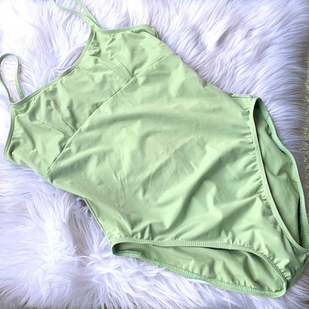 Capezio Light Green Ladies Dance Bodysuit
